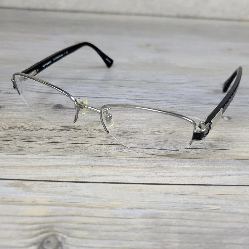 Coach Eyeglasses Frames HC 5059 Kacey 9017 Dark Silver Black Women 52-18-135